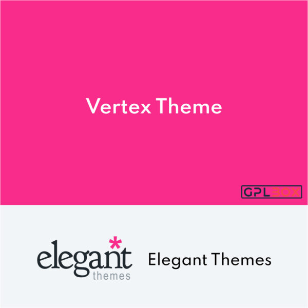 Elegant Themes Vertex WordPress Theme