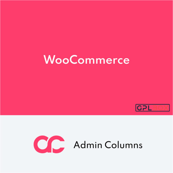 Admin Columns Pro WooCommerce Addon Admin Columns Pro WooCommerce Addon