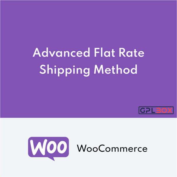Advanced Flat Rate Shipping Method para WooCommerce Advanced Flat Rate Shipping Method para WooCommerce