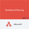 AffiliateWP Affiliate Dashboard Sharing