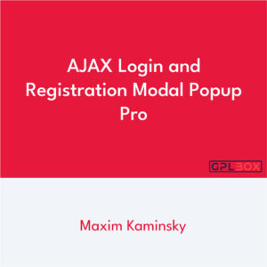 AJAX Login y Registration Modal Popup Pro