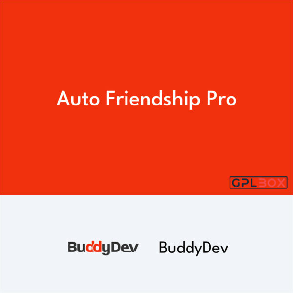 Auto Friendship Pro BuddyPress Auto Friendship Pro BuddyPress