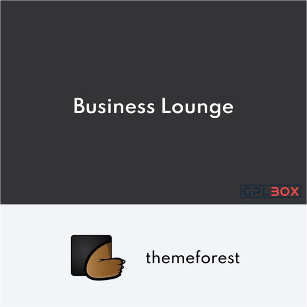 Business Lounge Multi-Purpose Consulting y Finance Theme