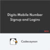 Digits WordPress Mobile Number Signup y Login y Add-ons