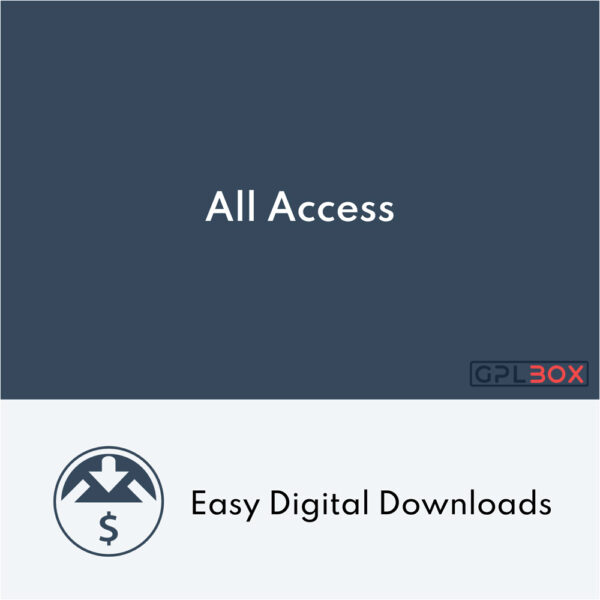Easy Digital Downloads All Access Easy Digital Downloads All Access