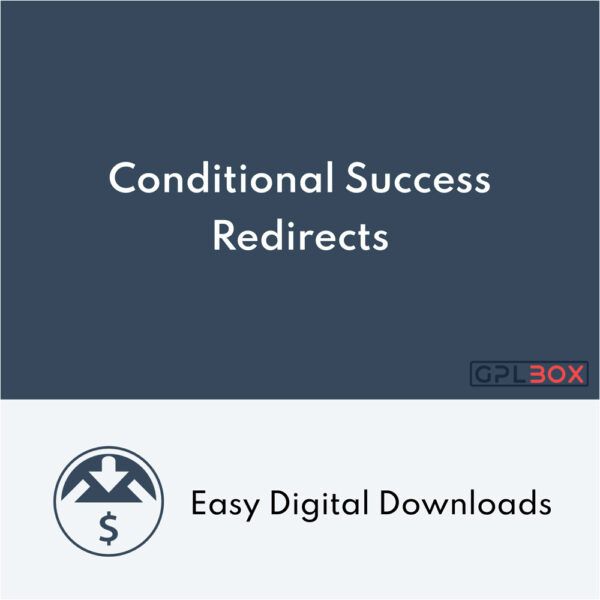 Easy Digital Downloads Conditional Success Redirects