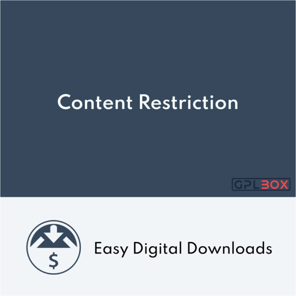 Easy Digital Downloads Content Restriction Easy Digital Downloads Content Restriction