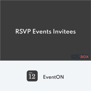 EventOn RSVP Events Invitees