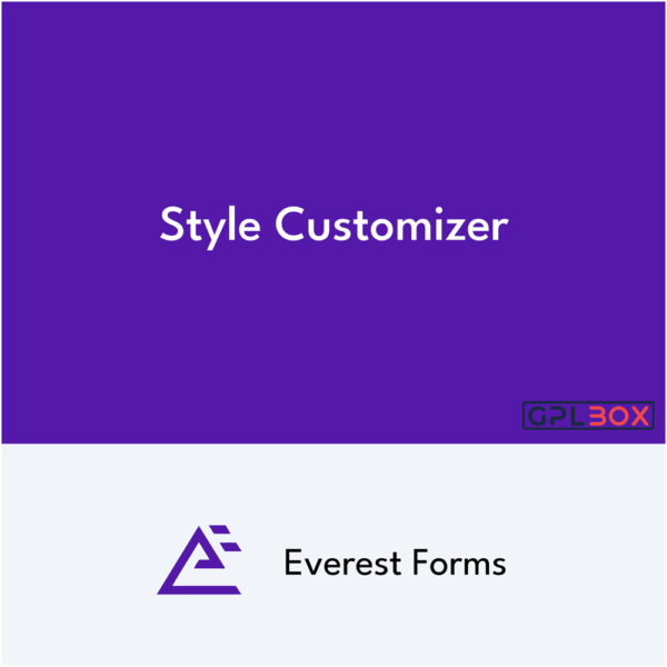 Everest Forms Style Customizer