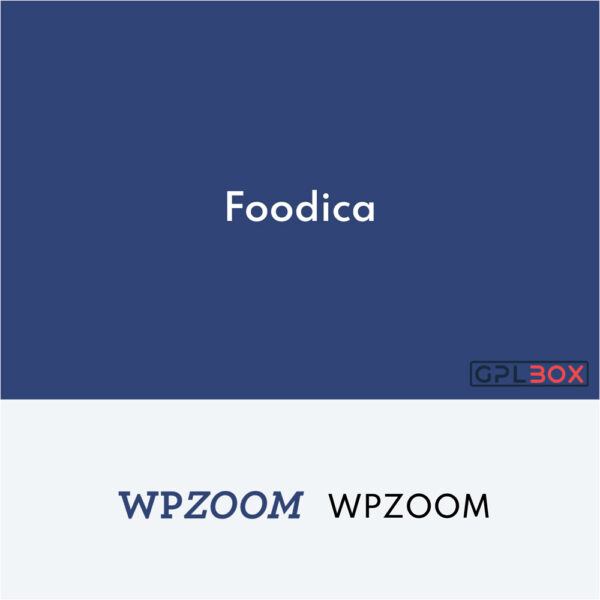 WPZoom Foodica WPZoom Foodica