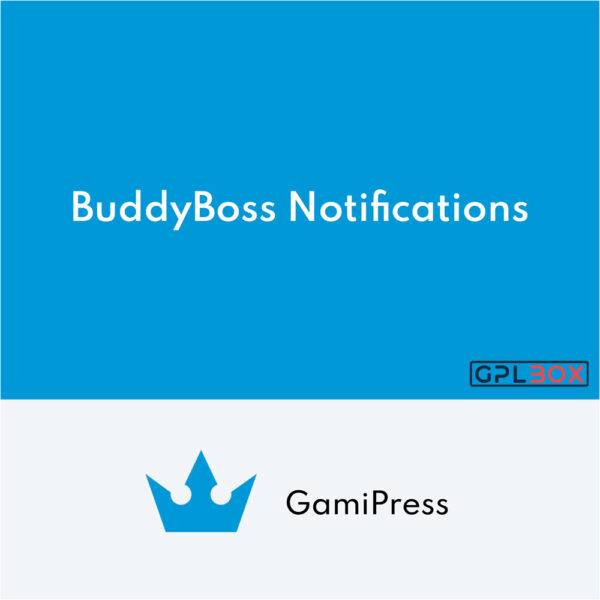 GamiPress BuddyBoss Notifications GamiPress BuddyBoss Notifications