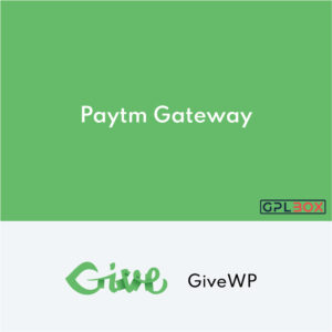 GiveWP Paytm Gateway