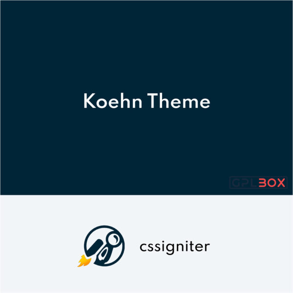 CSS Igniter Koehn WordPress Theme