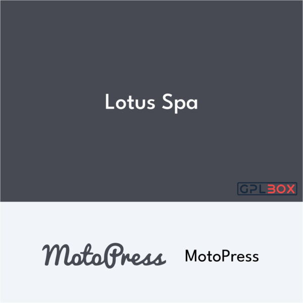 MotoPress Lotus Spa MotoPress Lotus Spa