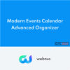 Modern Events Calendar Advanced Organizer