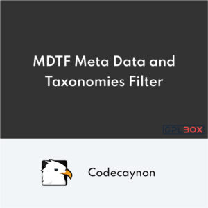 MDTF WordPress Meta Data y Taxonomies Filter