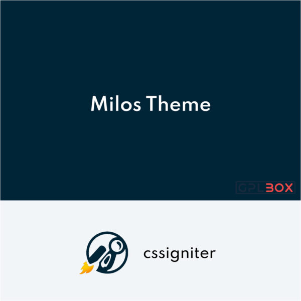 CSS Igniter Milos WordPress Theme CSS Igniter Milos WordPress Theme