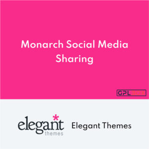 Elegant Themes Monarch Social Media Sharing