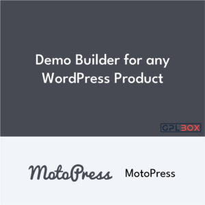 MotoPress Demo Builder para any WordPress Product