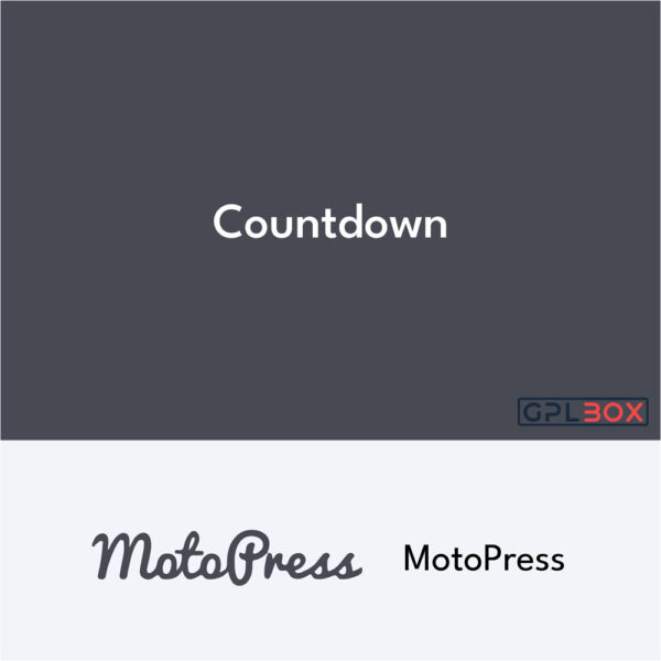 MotoPress Countdown