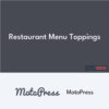 MotoPress Restaurant Menu Toppings