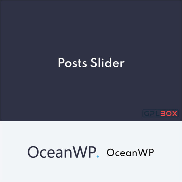 OceanWP Posts Slider