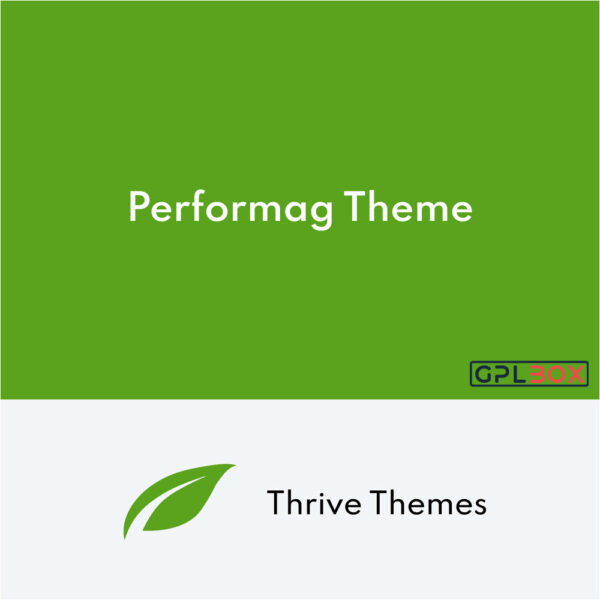 Thrive Themes Performag WordPress Theme