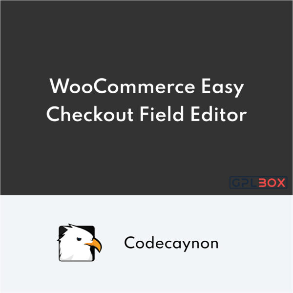 WooCommerce Easy Checkout Field Editor