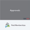 Paid Memberships Pro Approvals Addon