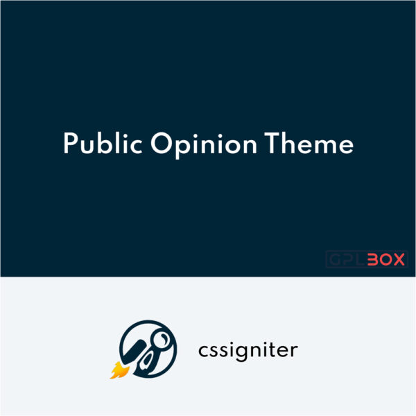 CSS Igniter Public Opinion WordPress Theme CSS Igniter Public Opinion WordPress Theme