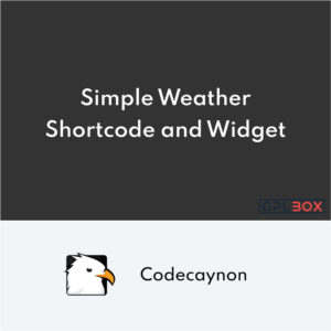 Simple Weather WordPress Shortcode y Widget