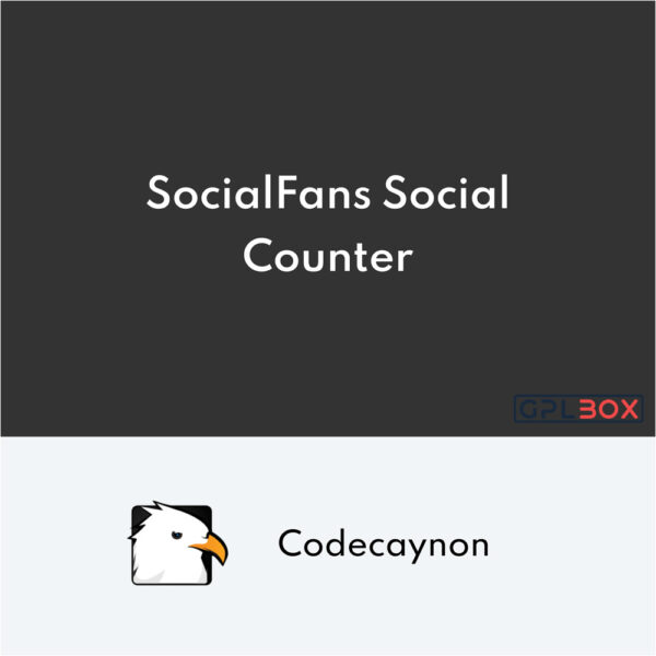 SocialFans WP Responsive Social Counter Plugin