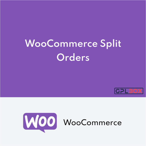 WooCommerce Split Orders