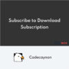 Subscribe to Download Subscription Plugin para WordPress