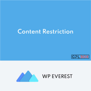 User Registration Content Restriction