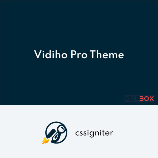 CSS Igniter Vidiho Pro Theme CSS Igniter Vidiho Pro Theme