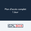 Plan d'accès complet d'un jour