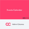 Admin Columns Pro Events Calendar