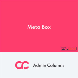 Admin Columns Pro Meta Box