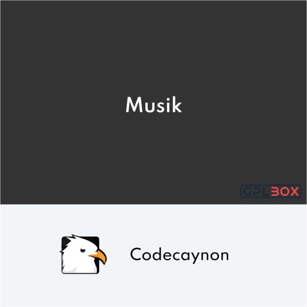 Musik WordPress Admin Theme Musik WordPress Admin Theme