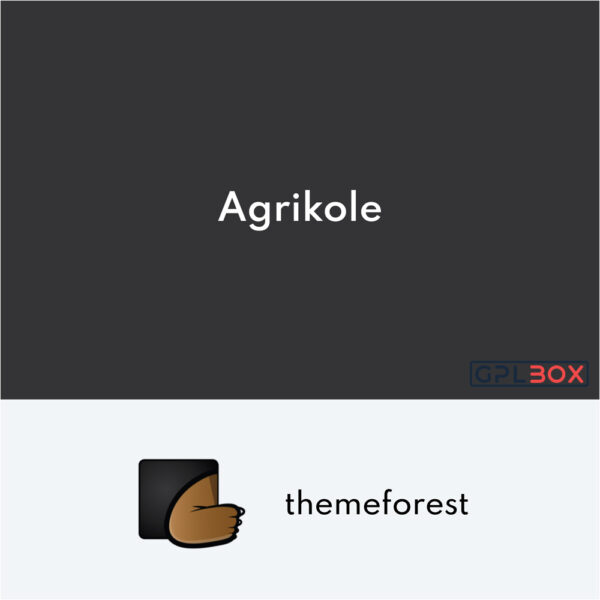 Agrikole Responsive WordPress Thème pour Agriculture et Farming