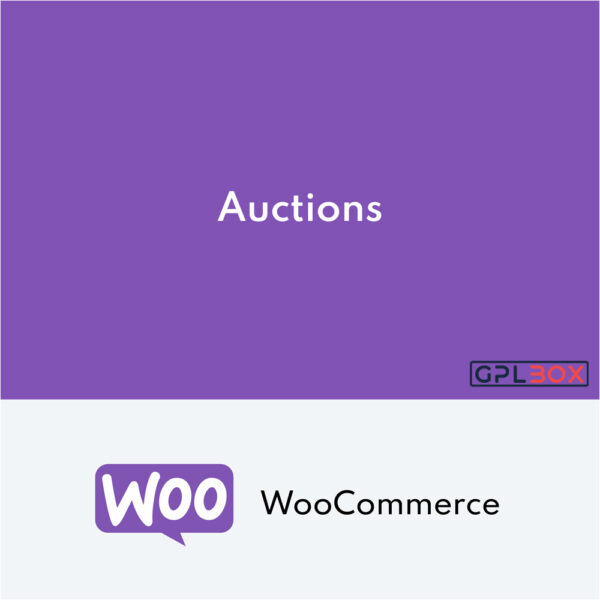 Auctions pour WooCommerce