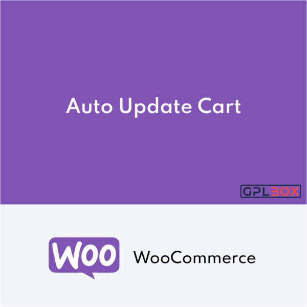 Auto Update Cart pour WooCommerce