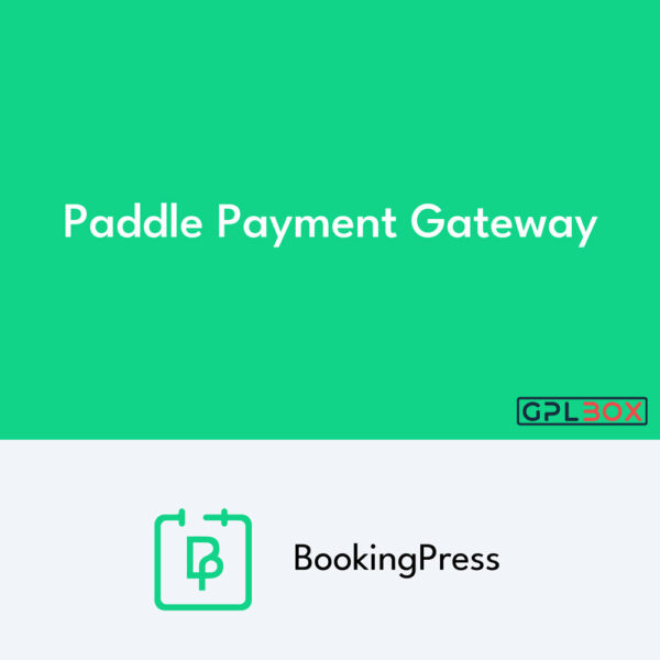 BookingPress Paddle Payment Gateway