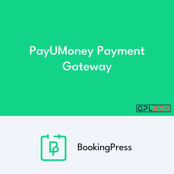 BookingPress PayUMoney Payment Gateway