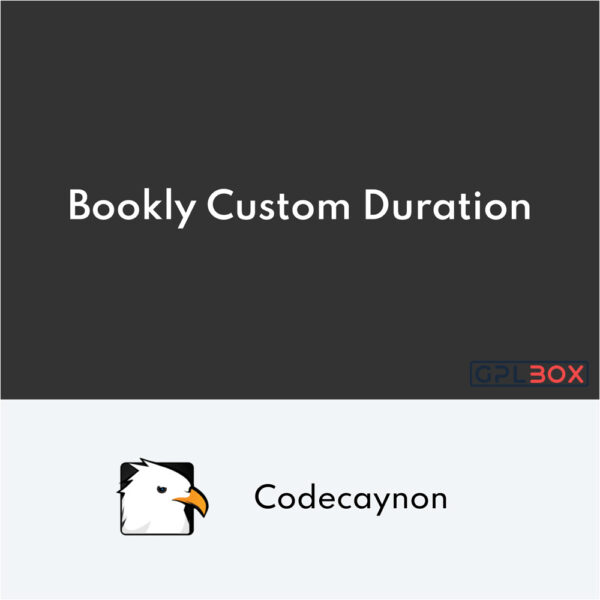 Bookly Custom Duration Addon Bookly Custom Duration Addon