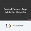 Boosted Elements Page Builder Addon pour Elementor