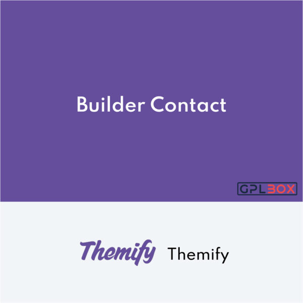 Themify Builder Contact Themify Builder Contact