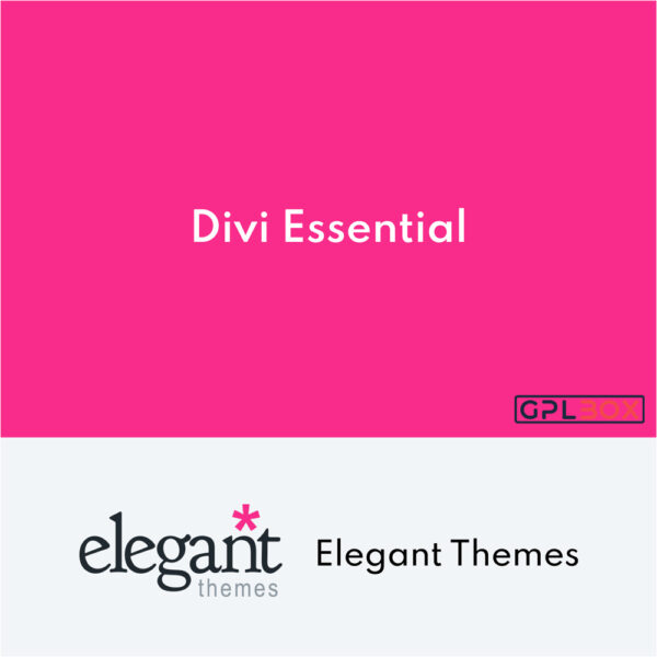 Divi Essential All In One Creative Design Tools