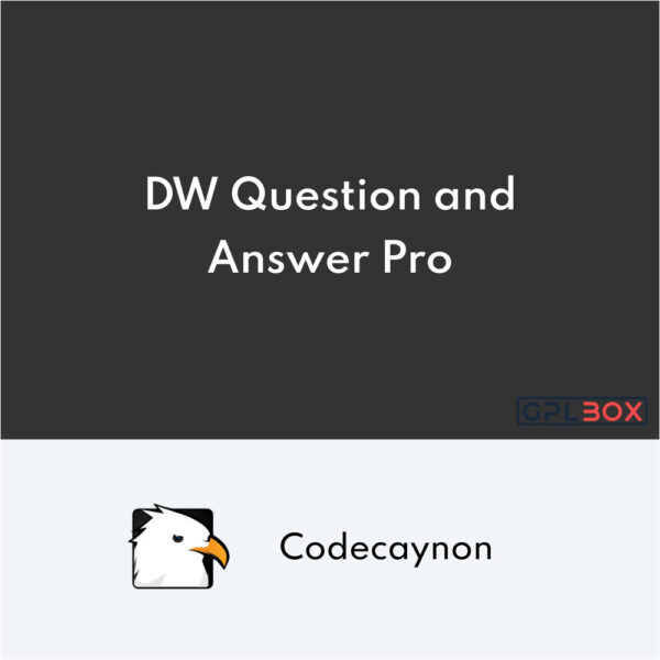 DW Question et Answer Pro WordPress Plugin DW Question et Answer Pro WordPress Plugin